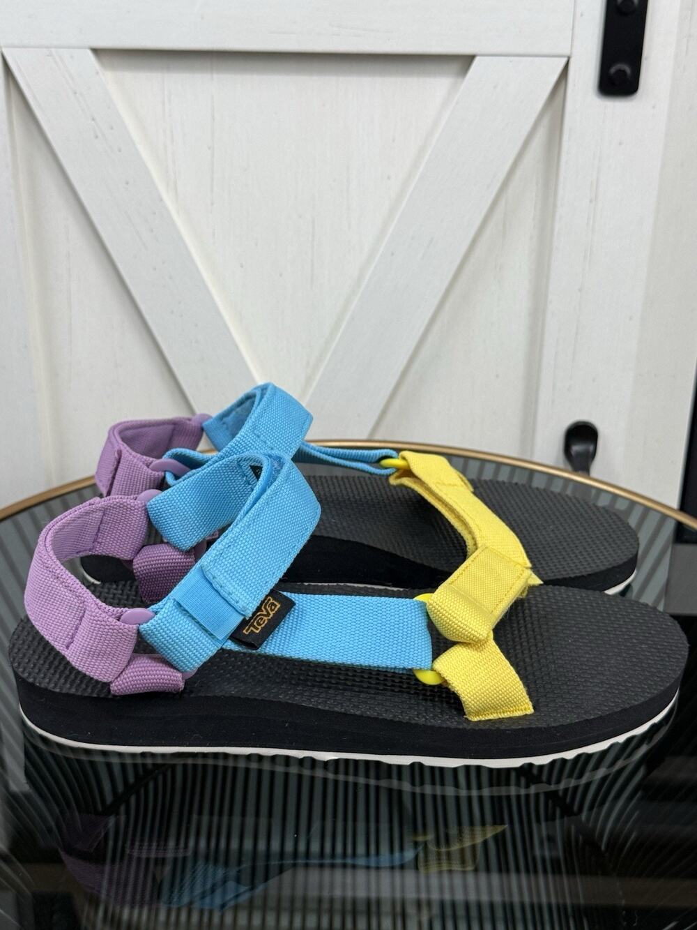 Teva Original Universal Sandals Women’s Size 6 Hiking Outdoor Colorblock 1003987